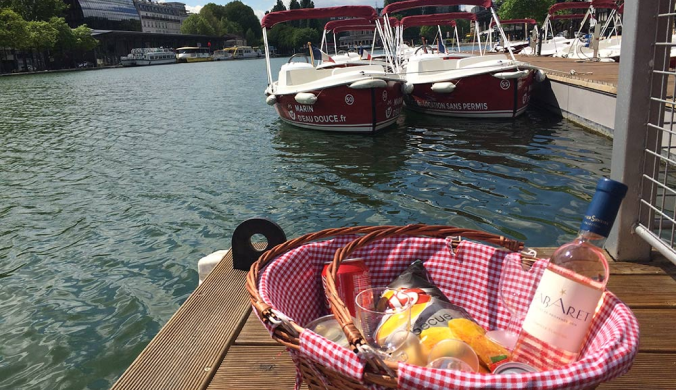 Apéritifs sur l'eau